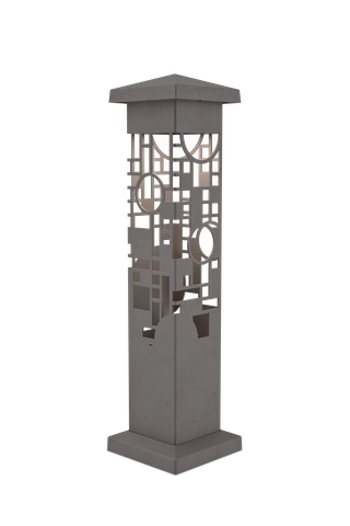 6×6 Wright Geo Design – CE® Bollard Light