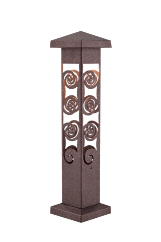 4×4 Spiral Design – Bollard Light