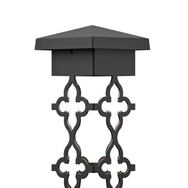 6×6 Crosses Design Bollard Light