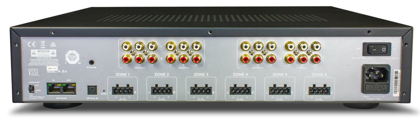 VSSL MULTI-ZONE AUDIO STREAMING AMPLIFIERS