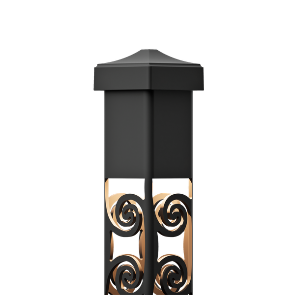 2×2 Spiral Design – CE® Bollard Light