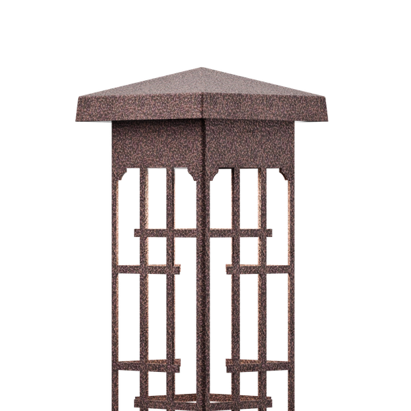 6×6 Mission Design Bollard Light