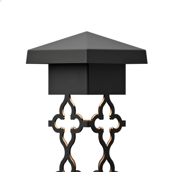 4×4 Crosses Design – CE® Bollard Light