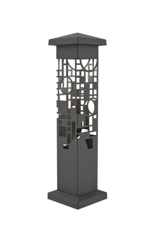 6×6 Wright Geo Design – CE® Bollard Light