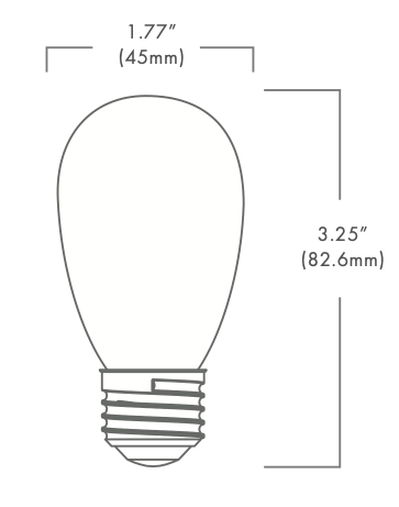 S14 Edge Filament 110-130Vac