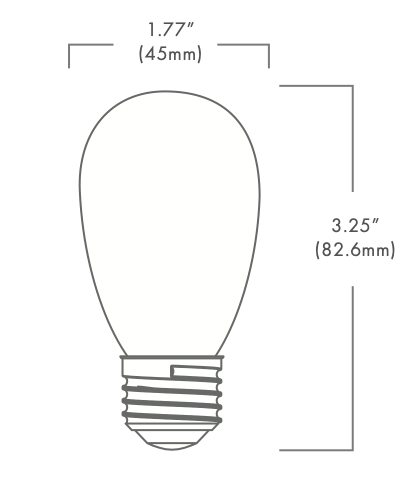 S14 Edge Filament 12Vac