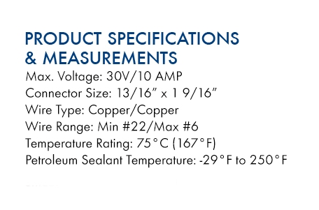 DryConn Underground Low Voltage Connectors