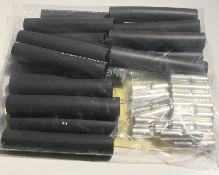 Lighting Shrink Medium Yellow Connectors 20 Pack
