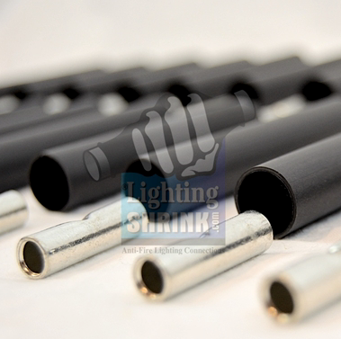 Lighting Shrink Medium Yellow Connectors 20 Pack