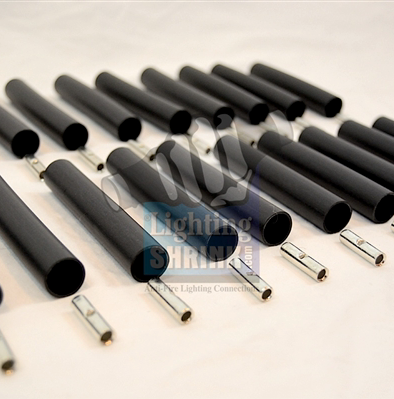 Lighting Shrink Small Blue Connectors 20 Pack